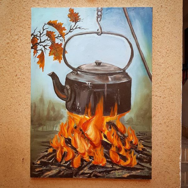فروش تابلوی چای دودی 09121507825